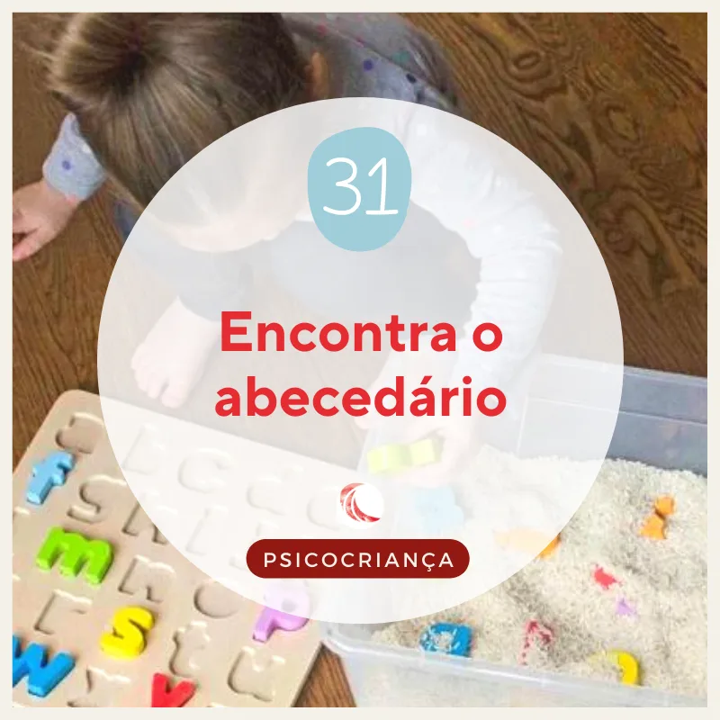 Atividade: Encontra o Abecedário