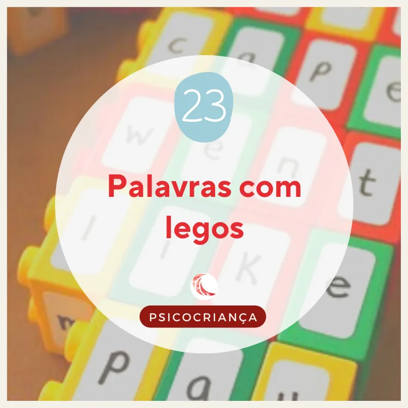 Atividade: Palavras com legos